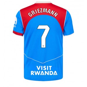 Atletico Madrid Antoine Griezmann #7 Jalkapallovaatteet Kolmaspaita 2025-26 Lyhythihainen